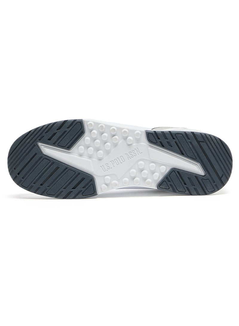 Men's White Sneakers - Lightweight Modern Design, Comfortable Everyday Casual Shoes