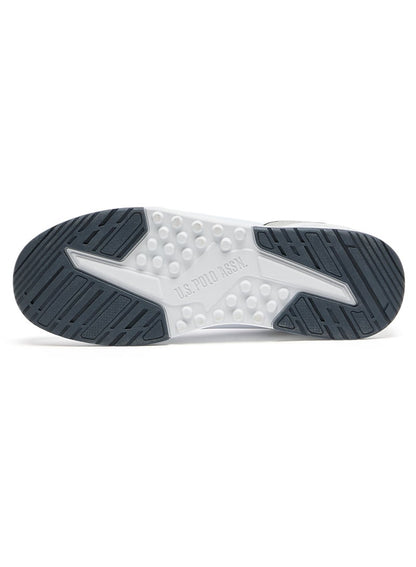 Men's White Sneakers - Lightweight Modern Design, Comfortable Everyday Casual Shoes