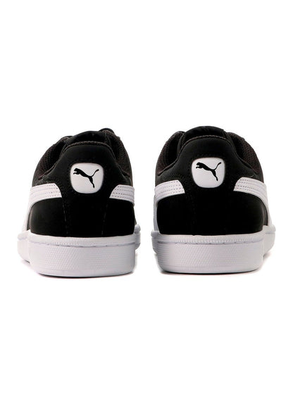 Smash Buck Unisex Black Casual Lace Up Sneakers
