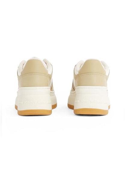 Retro Logo Lace Up Sneakers
