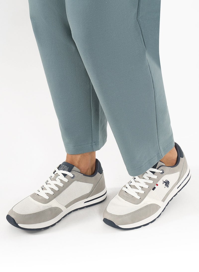 Men's Low-Top Sneakers - Bold Rugged Style with Durable Sole for Outdoor Wear
