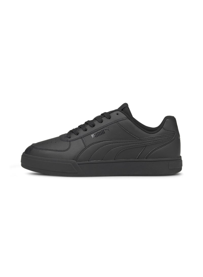 Caven Mens Black Trainers