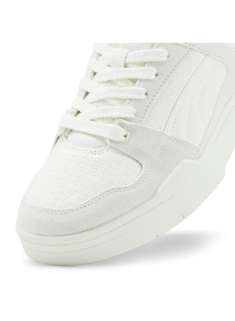 Slipstream Blank Canvas Unisex White Sneakers