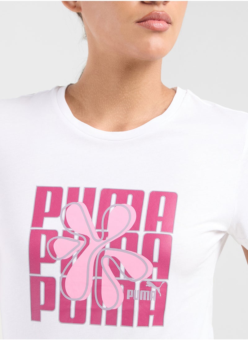 Graphic Wording T-Shirt