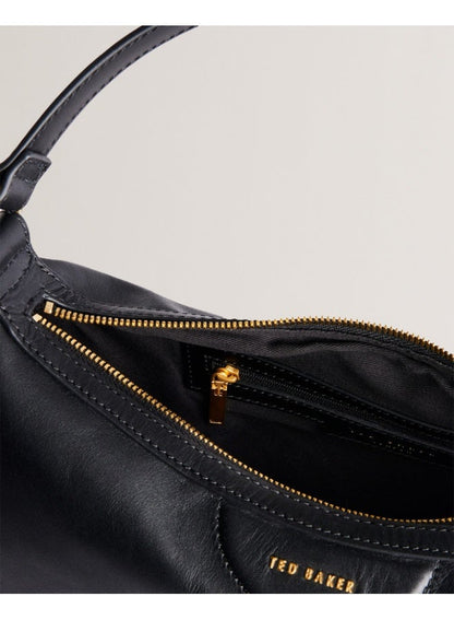 WEBBING SLOUCHY LEATHER HOBO B