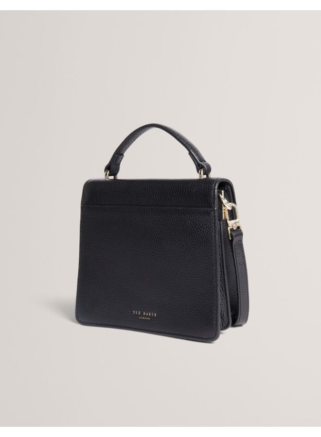 Bar Detail Medium Top Handle Bag
