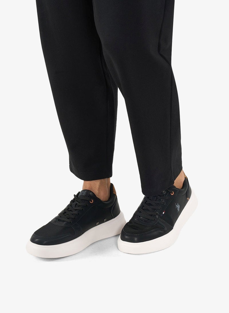 Men's Black Low-Top Limited Edition Sneakers Shoes - Super Light, A Dream for Every Feet Lover!