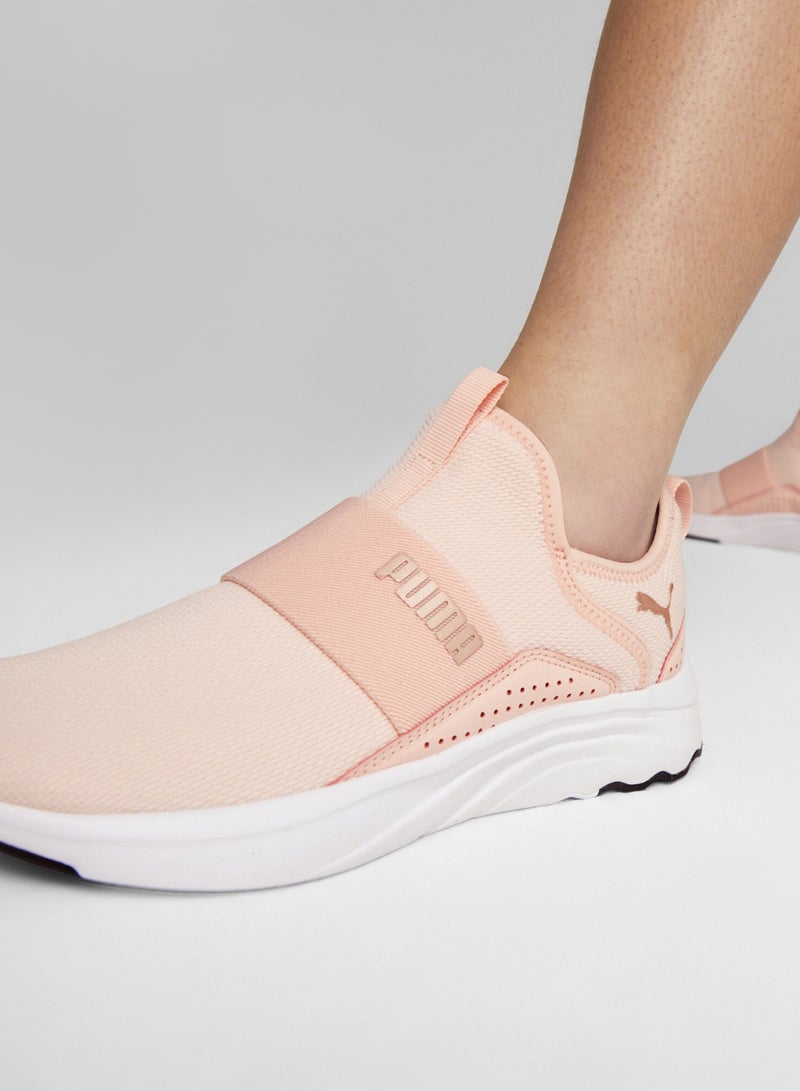 Softride Sophia Womens Pink Slip-on Running Shoes
