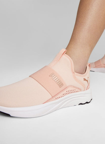 Softride Sophia Womens Pink Slip-on Running Shoes