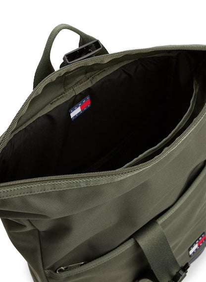 Logo Roll Top Backpack