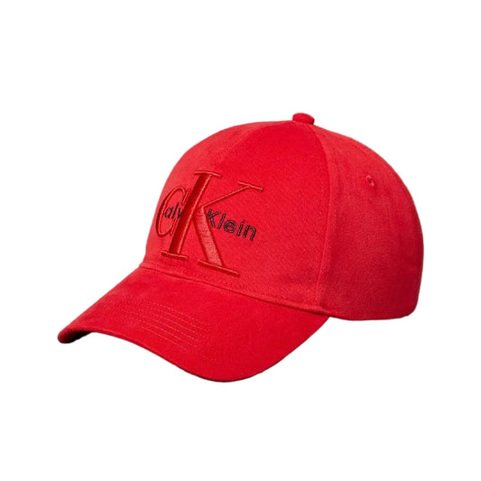 Layered Monogram Logo Graphic Baseball Cap