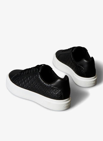 Leather Emblem Logo Trainers