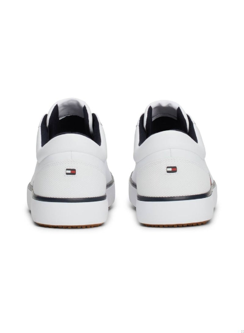 Leather Signature Tape Fine Cleat Sneakers