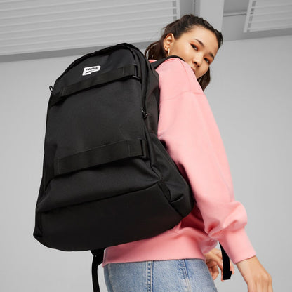 Downtown Mens Black Backpack