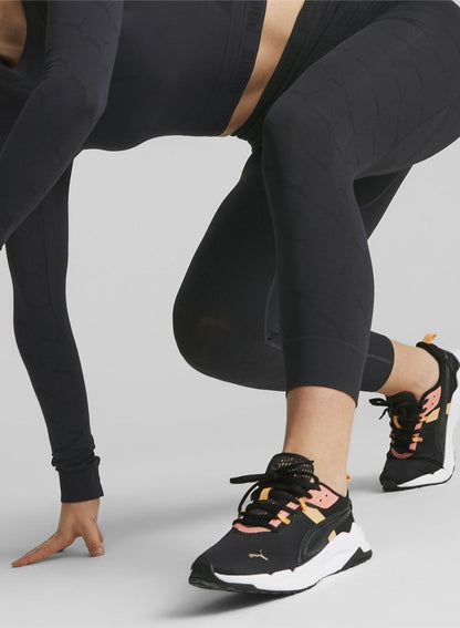 Stride Monarch Womens Black Sneakers