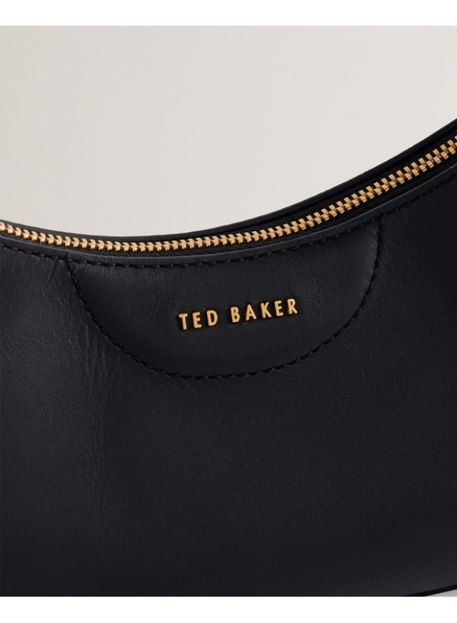 WEBBING LEATHER CROSSBODY BAG