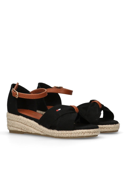 Kids Rope Wedge Sandals