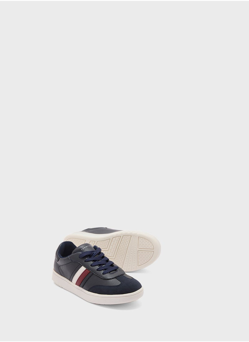 Youth Low Top Lace Up Sneakers