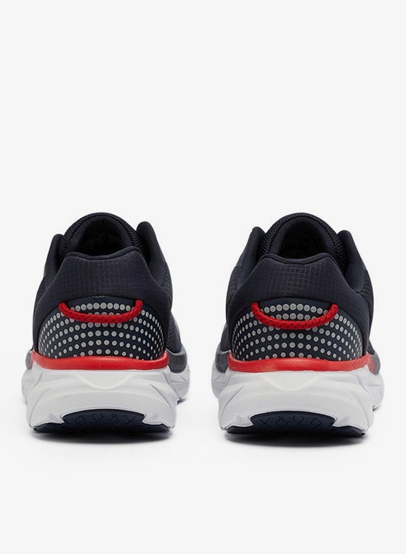 Men's Navy Low-Top Sneakers - Lightweight Shoes Lace-Up Design, Comfortable for Everyday Outfits