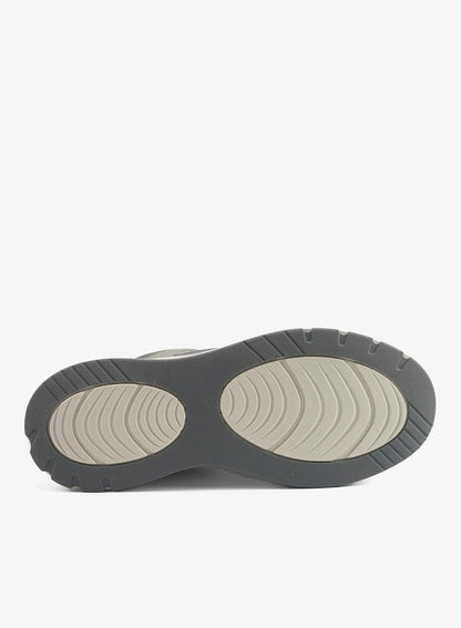 Men's Beige Low-Top Sneakers - Modern Design with Grey Accents Shoes, Durable and Stylish Casual Footwear