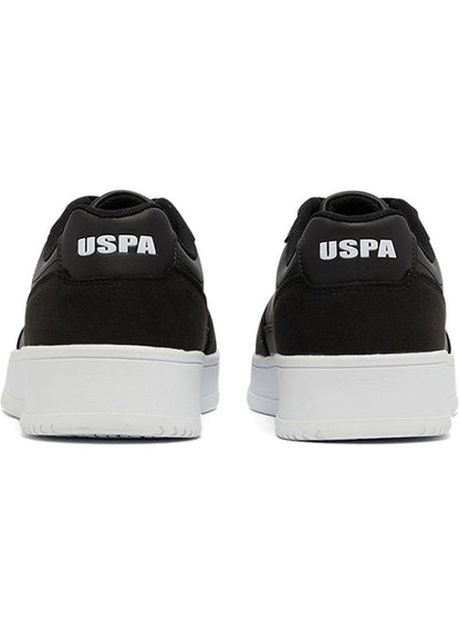 Women's Black Low-Top Sneakers - High-Quality Sole for Everyday Look