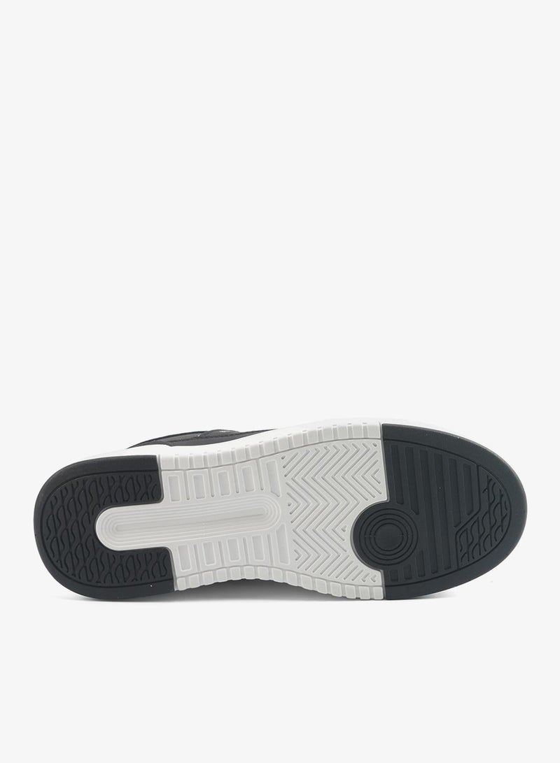 Men's Black Classic Low-Top Sneakers,Lightweight Shoes Casual for Everyday Style