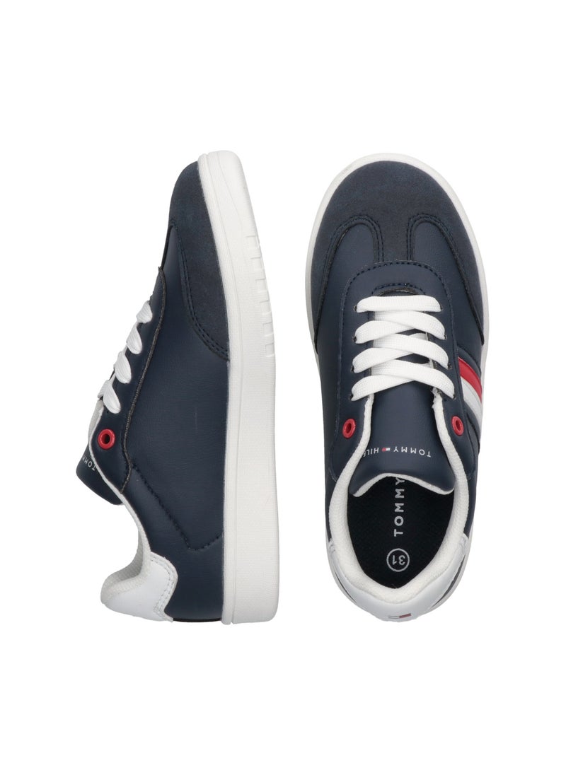 Kids Lace Up Low Top Sneakers
