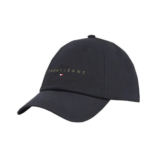 Men's Heritage Logo Embroidery Baseball Cap - Cotton, Black