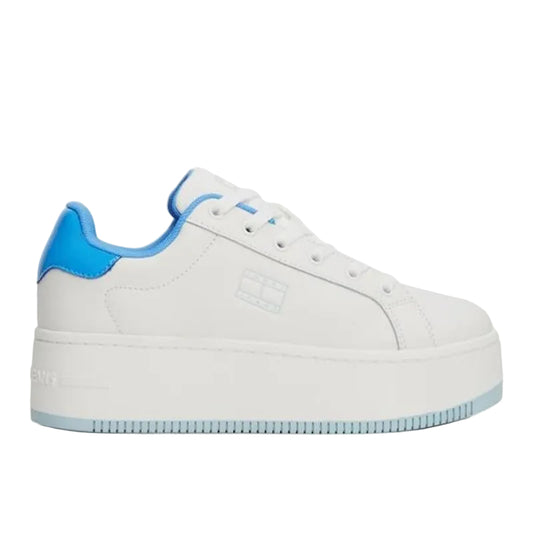 Flatform Patent Lace Ups Sneakers