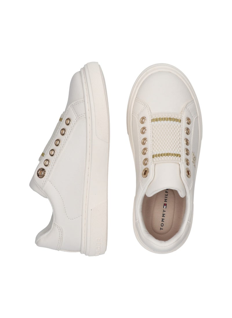 Kids Lace Up Low Top Sneakers