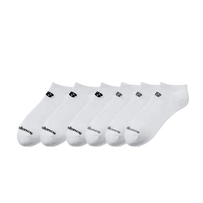 6 Pack Everyday Lightweight No Show Socks