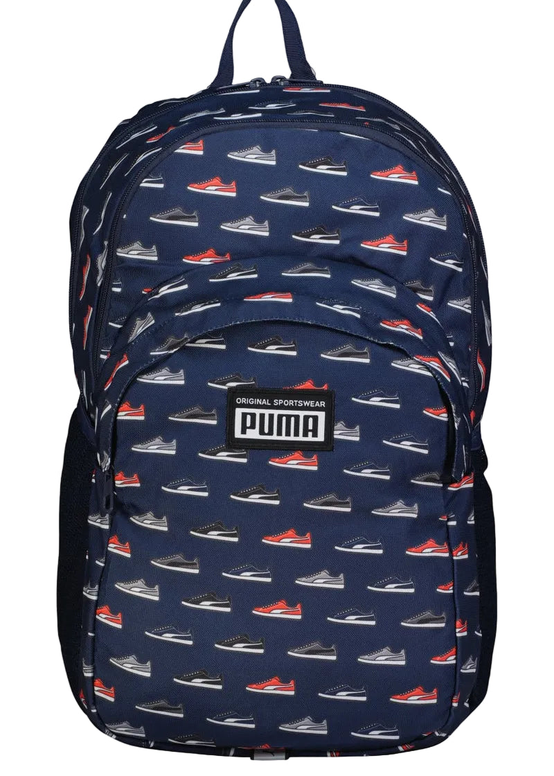 Men Allover Print Academy Backpack, Multicolor