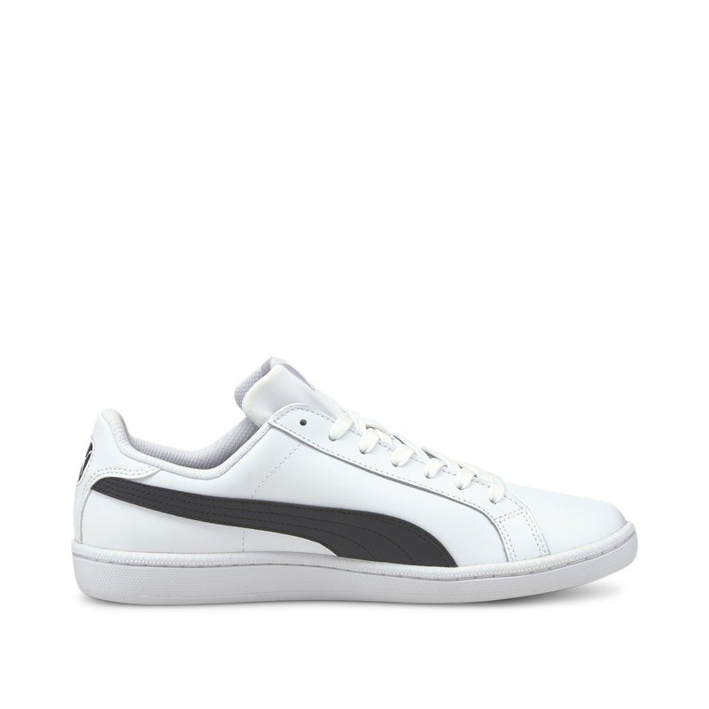 Smash Unisex White Leather Trainers