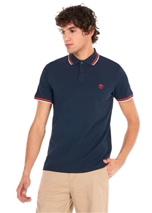 Men's Millers River Tipped Polo Shirt
