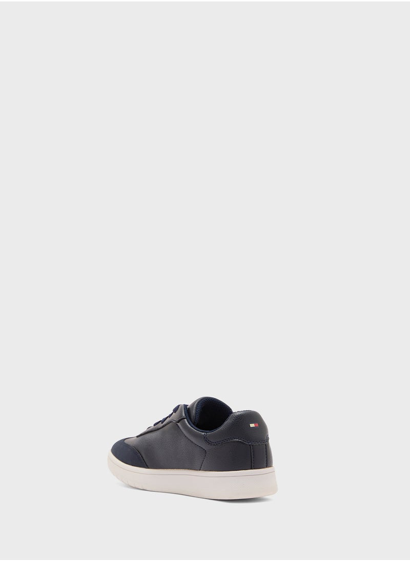 Youth Low Top Lace Up Sneakers