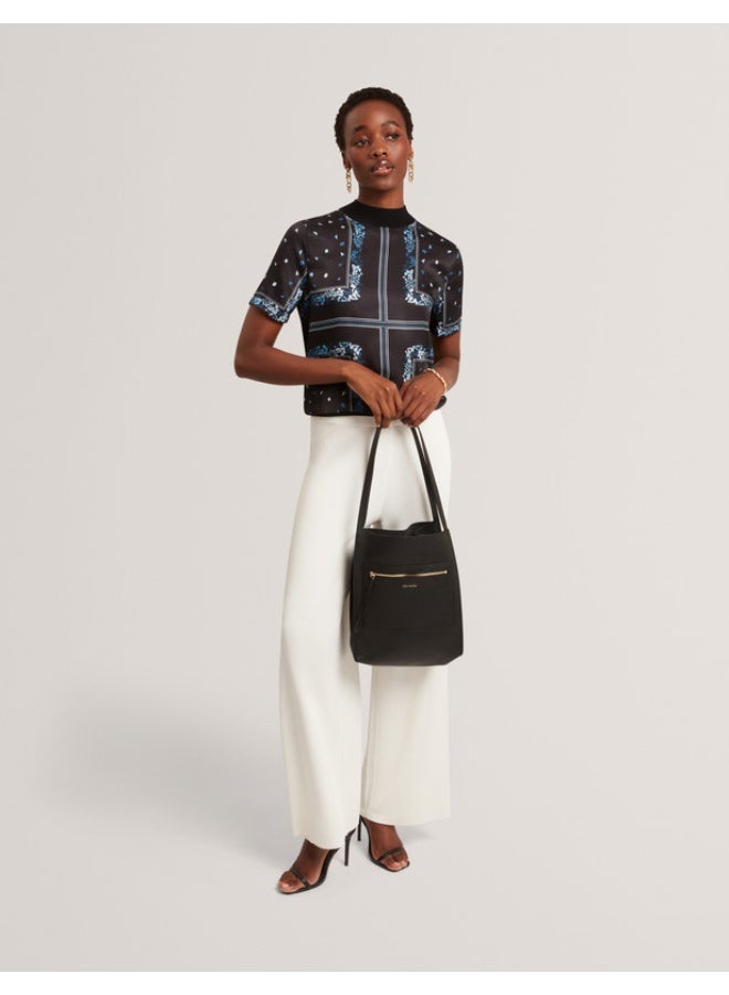 SOFT SLOUCH SMALL LEATHER TOTE