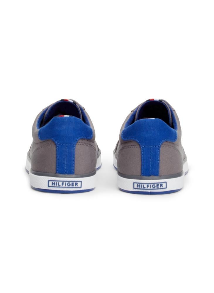 Canvas Lace Up Low Top Sneakers