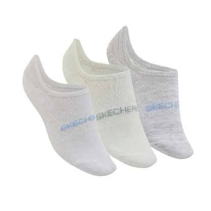 3 Pack Non-Terry No-Show Socks