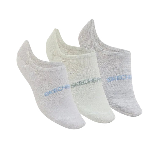 3 Pack Non-Terry No-Show Socks