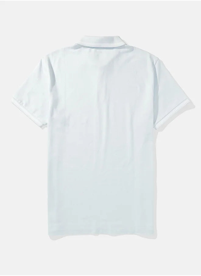 AE Tipped Flex Pique Polo Shirt