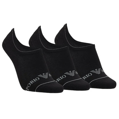 3 Pack Of Logo Liner Socks