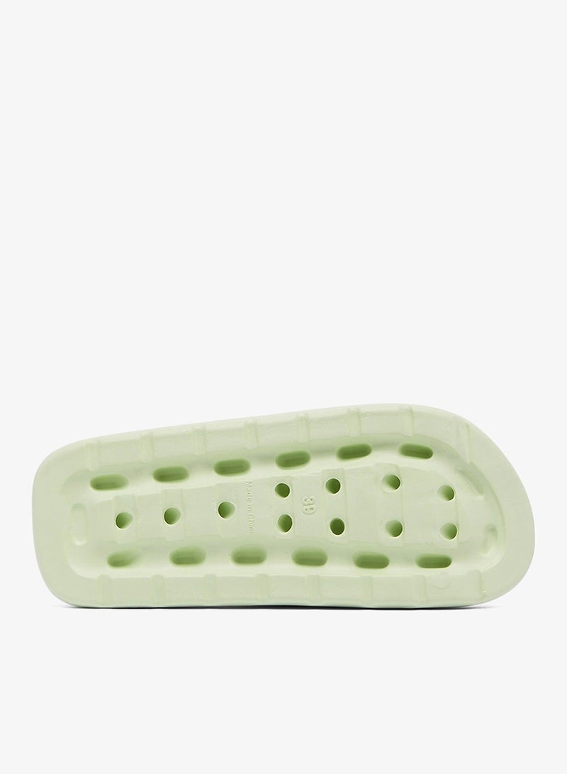 Women's Mint Slides - High-Quality Sole Lightweight Shoes & Trendy Design