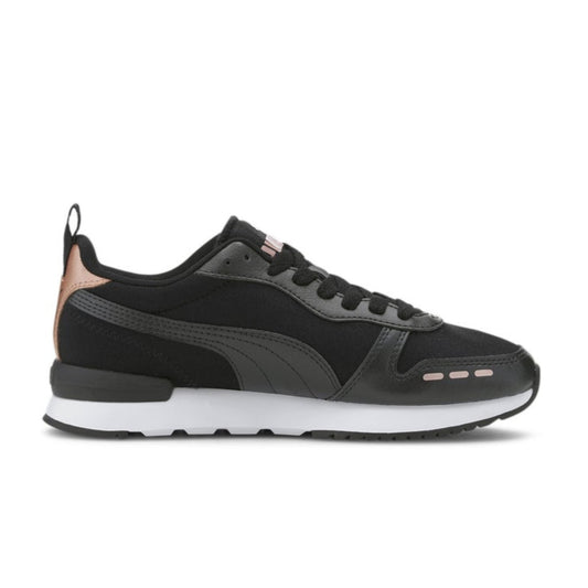 R78 Metallic Womens Black Trainers