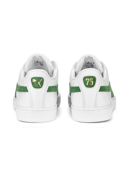 Basket Classic 75Y Mens White Premium Sneakers