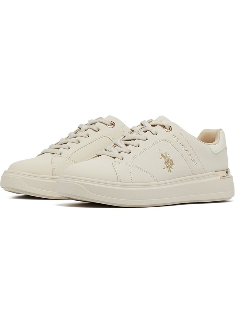 Women's Beige Low-Top Exclusive Lightweight Sneakers – Unmatched Comfort, All-Day Wear, Confidence in Every Step