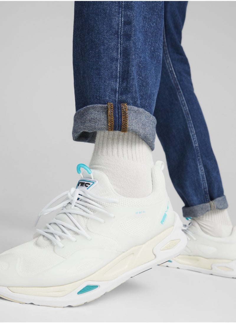 TRC Blaze Moulded Unisex White Sneakers