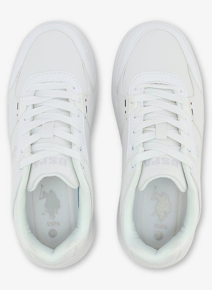 Women's  White Low-Top Sneakers - Style that Moves, Comfort Shoes that Lasts