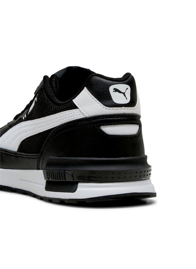 Graviton SL Remix Unisex Black Lace Up Sneakers