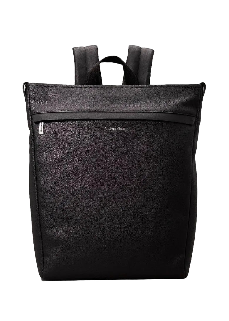 Square Zip Top Backpack