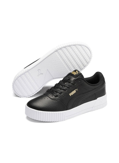 Carina Lux Womens Black Casual Sneakers